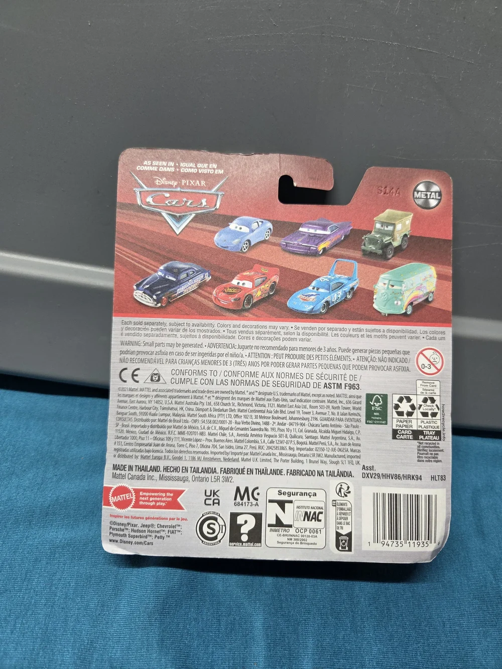 Disney Pixar Cars 2021 TOW MATER WITH HOOK Metal 1:55 Scale Diecast